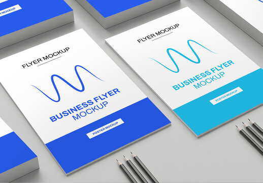 3d Standard Page Mockup