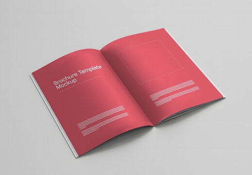 Brochure Open Page Mockup
