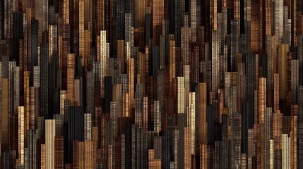 Obraz premium Abstract vertical wooden bar pattern texture