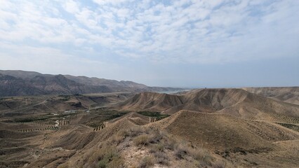 Fototapeta premium view of the mountains