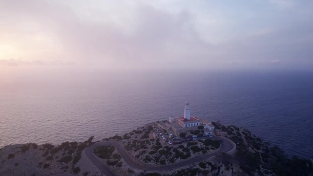 Drone cap Formentor soir