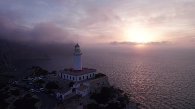 Drone cap Formentor soir