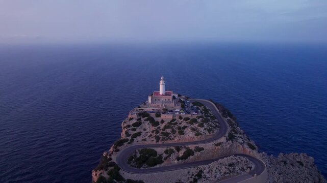 Drone cap Formentor soir