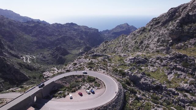 Route boucle &agrave; Majorque en drone