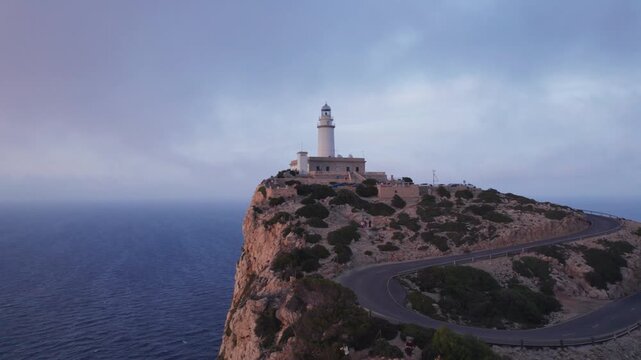 Drone cap Formentor soir