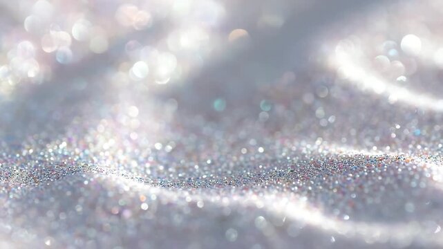 silver bokeh, glitter, shiny