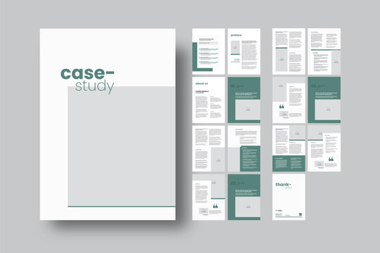 Business Case Study Booklet Template