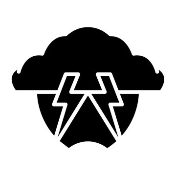 Storm Enforcer Vector Icon