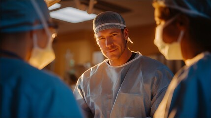 An orthopedic workshop showcases innovative tools and techniques, with experts sharing knowledge on joint surgeries and advancements in patient care to an engaged audience of healthcare