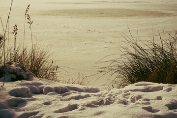 zalew,zima  © Marcin Łazarczyk