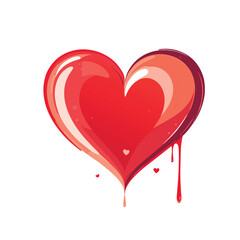 Valentine's Day Heart Holiday Background stock illustration