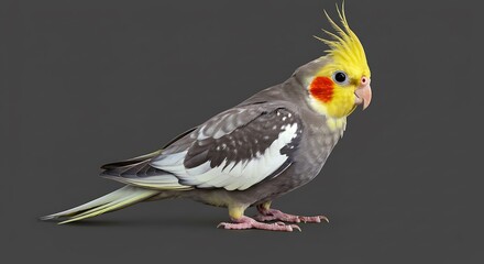 Grey Eminence: Cockatiel Portrait