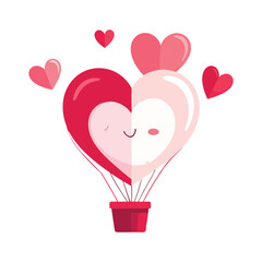 Valentine's Day Heart Holiday Background stock illustration