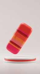 Sunset Stripes: Floating Form