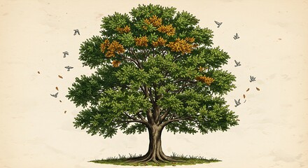 Whispers of Autumn's Flight