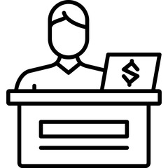Checkout Counter Icon