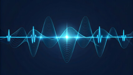 Digital Sound Wave and Technology Signal