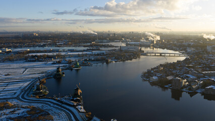 Aerial View The Serene Dark