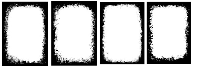 Frame Clean Line Abstract Modern Digital Background PNG