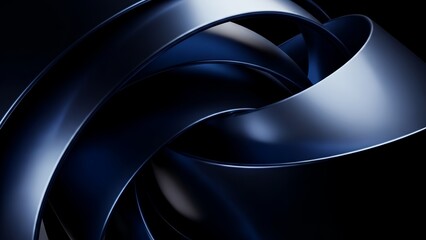 煌めくシルバーの流体金属が美しい縦型の抽象背景