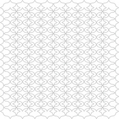 Islamic geometric pattern with repeating oval motif