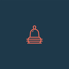 Buoy logo in clean and minimalist simple line style.