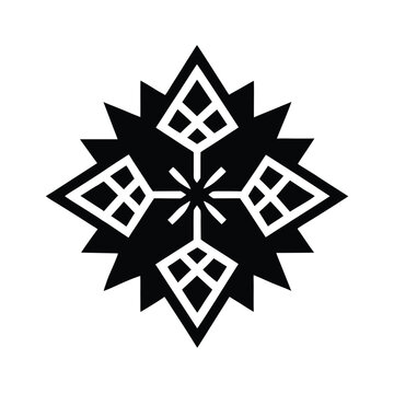 Tigray Textile Traditional Design Icon