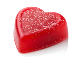 heart shaped candy