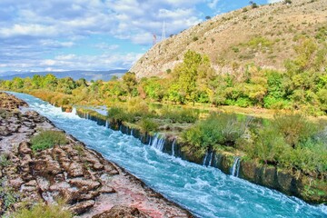 River Buna canal, Bosnia and Herzegovina