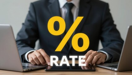 Maximizing business growth achieving success by targeting percentage rates in a competitive market environment