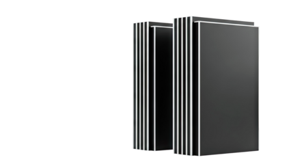 Abstract Black and White Geometric Forms