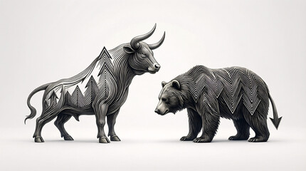 Fototapeta premium rhino and zebra
