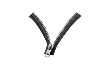Obraz premium zipper isolated on white background