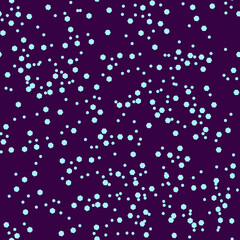 Vector - snow sky seamless pattern.
