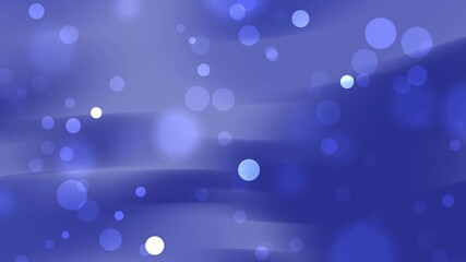 Deep blue abstract gradient background featuring soft bokeh circles and flowing light waves for a cinematic look - Powered by Adobe