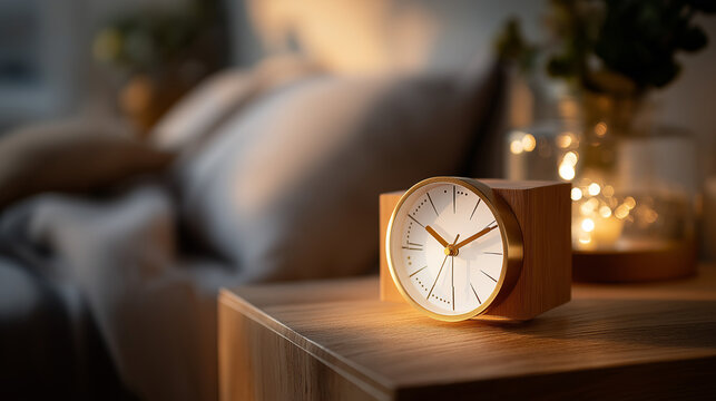 Circadian rhythms controlled by circadian clocks biological clock display sleep cycle visualization body internal timing natural rhythm health concept defocused background