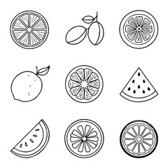 this-image-displays-a-grid-of-nine-black-and-white