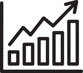 bar_chart_minimalist_icon_vector