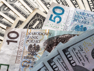 Currency Exchange Between Polish Zloty and US Dollars