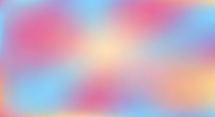 Obraz premium Vibrant abstract rainbow background featuring colorful bokeh light patterns and soft digital motion blur for a bright artistic wallpaper backdrop