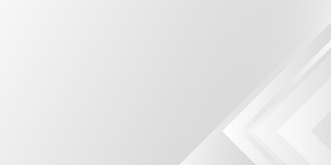 Obraz premium Abstract white and grey triangle overlay texture background. Modern elegant white gray banner background with creative design and shiny lines.Light gray triangle abstract subtle vector background.. 