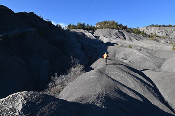 Terres  noires d'Archail (Provence)