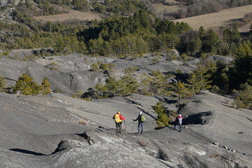 Terres  noires d'Archail (Provence)