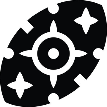 fermi paradox empty galaxy silhouette vector illustration on transparent background
