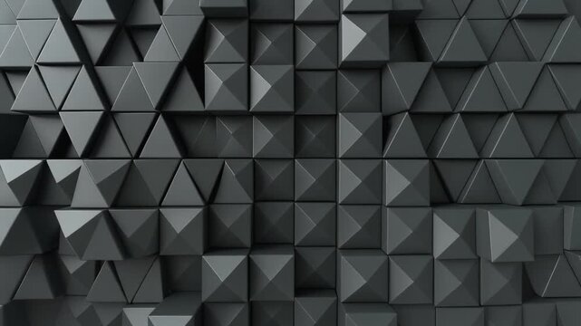 3d triangle pyramid block geometric pattern abstract textured background minimal dark modern design pyramid block pattern