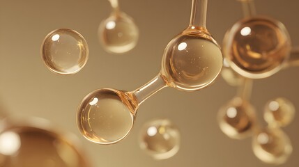 Molecular structure. Science background. Abstract background. Biotechnology concept. molecules and atoms. Science and medical background.