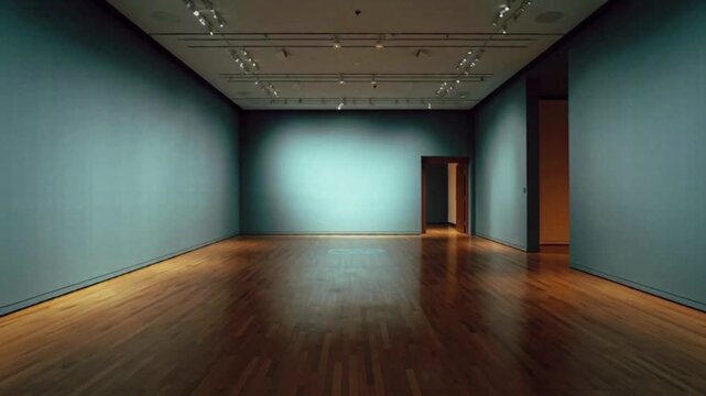 empty room with a window