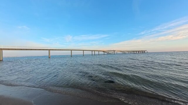 Seebr&uuml;cke Timmendorfer Strand Zeitraffer
