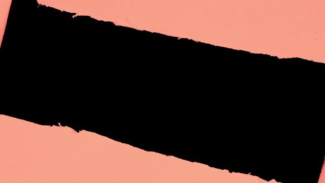 Diagonal rip Torn Paper Transition for dynamic action