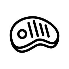 Beef Stick Icon Protein-Rich Foods Symbol